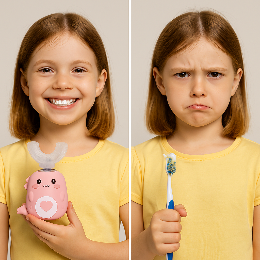 Children's Electric U-shaped Toothbrush