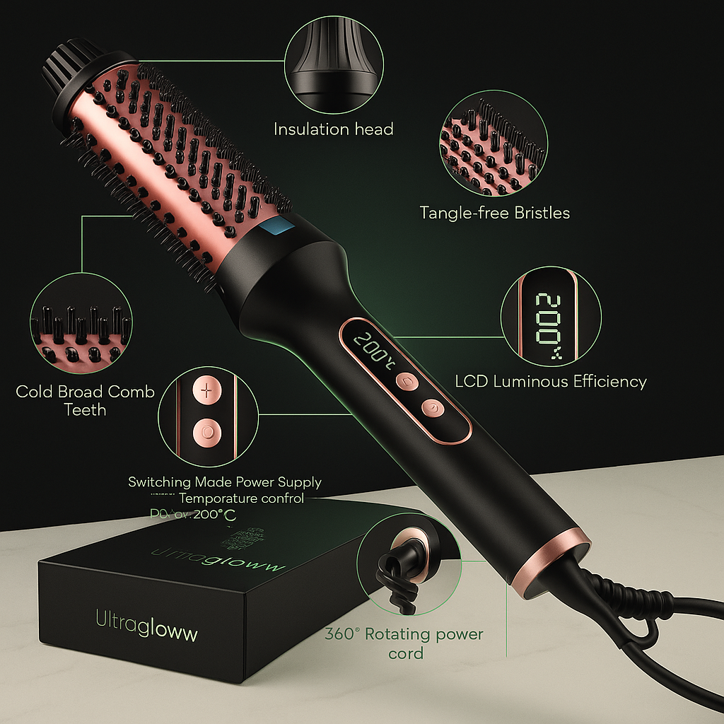 UltraGloww Thermal Brush