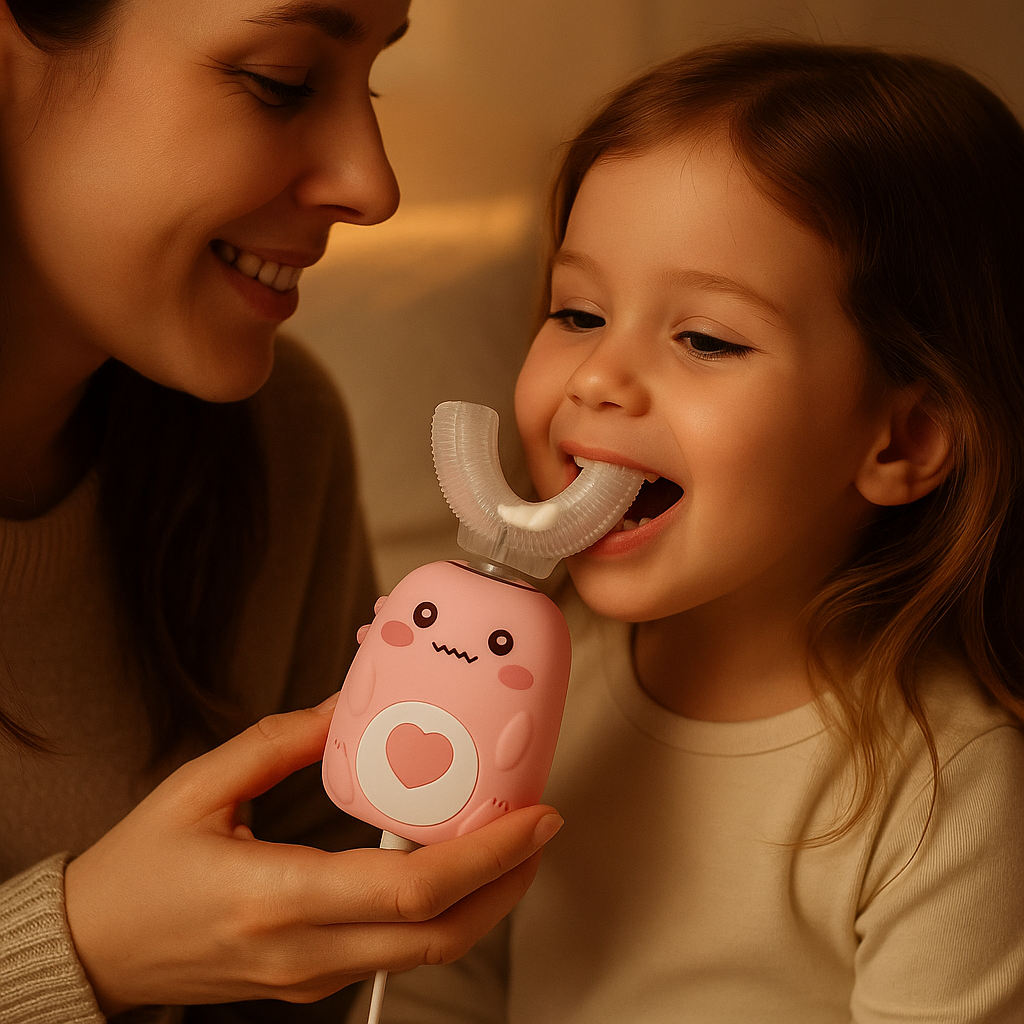 Children's Electric U-shaped Toothbrush